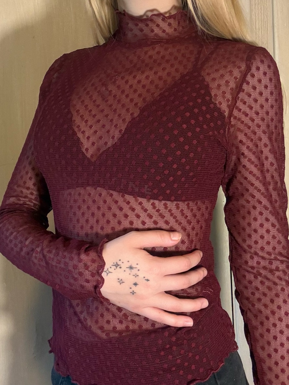Streetwear Society mesh going out top